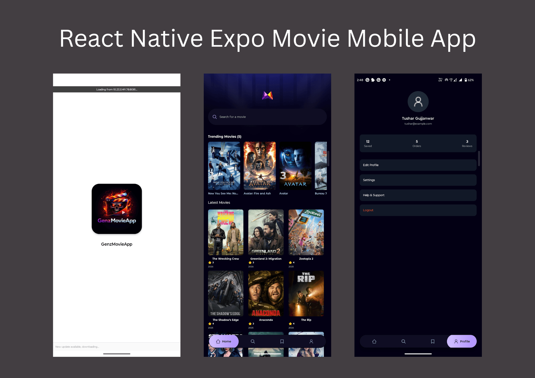 Movie Mobile Application